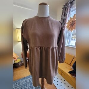 American Eagle peplum sweatshirt